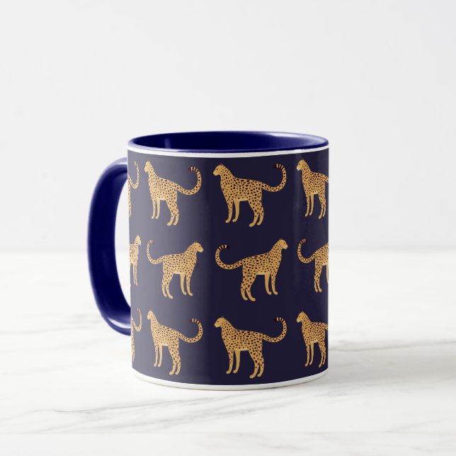Cheetah, leopard  mug (Front Left)
