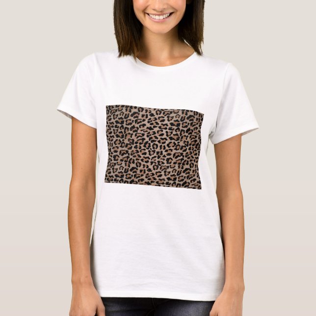 cheetah leopard print T-Shirt (Front)