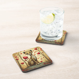 Cheetah Love 3 Coaster