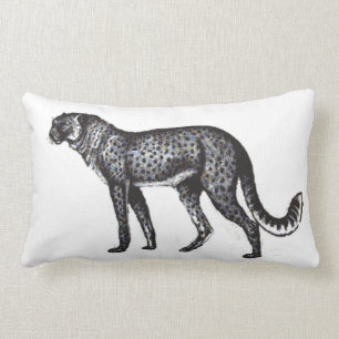 Cheetah Lumbar Throw Pillow
