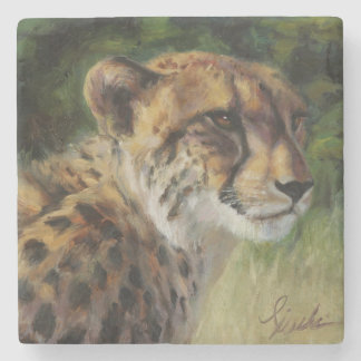 Cheetah Marble Coaster