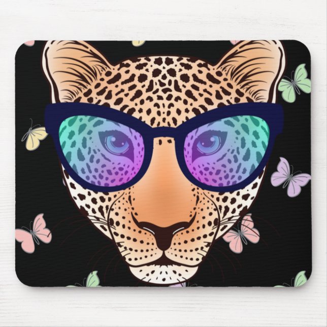 Cheetah Mouse Pad (Front)