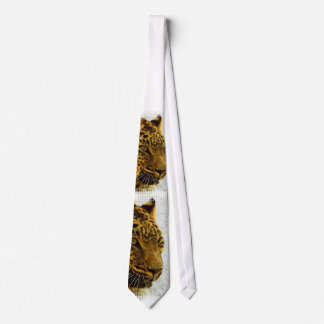 Cheetah Necktie