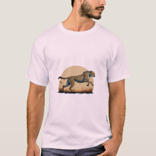 Cheetah on the Go" "Gotta Run Fast!" "Sprint Supre T-Shirt