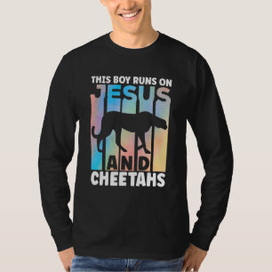 Cheetah Outfit for Cheetah Lovers Apparel for Boys T-Shirt