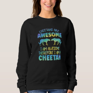 Cheetah Outfit for Cheetah Lovers Apparel Women Gi Sweatshirt