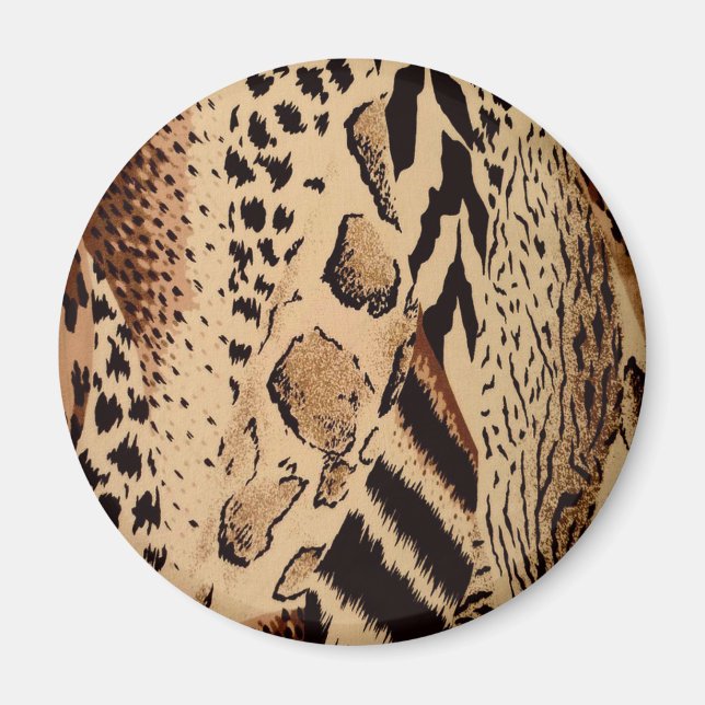 Cheetah Pattern Magnet (Front)
