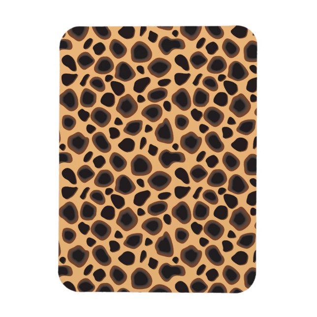 Cheetah Pattern Magnet (Vertical)