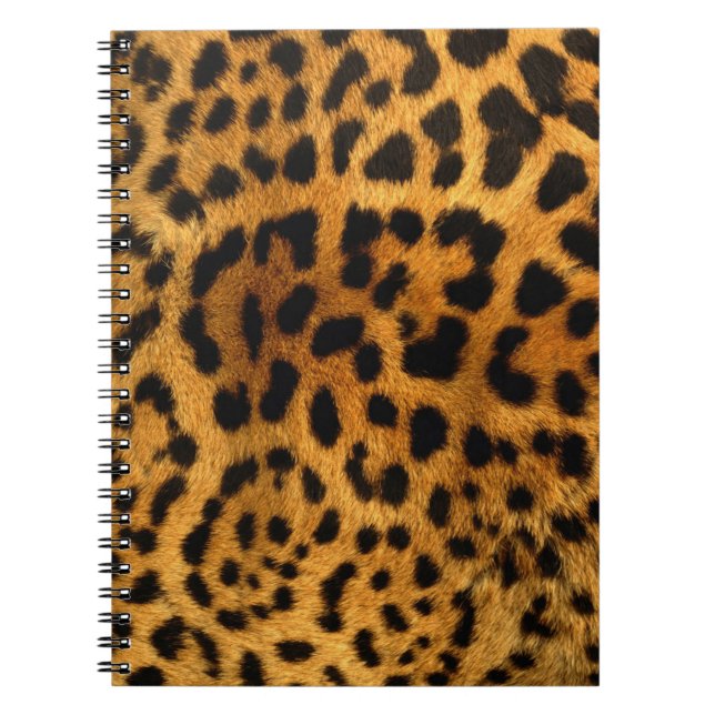 Cheetah Pattern Notebook (Front)
