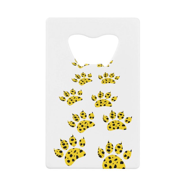 Cheetah Paw Print (Front)