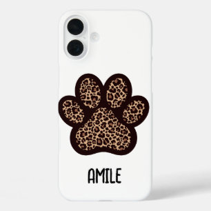 cheetah paw print phone case