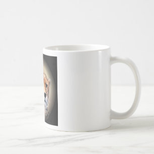 Cheetah Portrait by Full Moon: Nature's Grace Coffee Mug