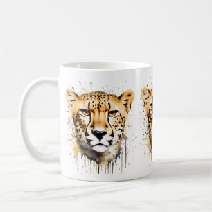 Cheetah Portrait Coffee Mug