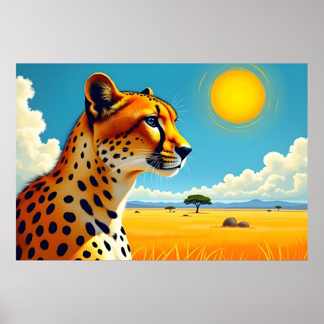 Cheetah Poster (Front)