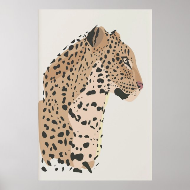 Cheetah Poster, Cheetah Print (Front)