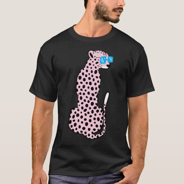 Cheetah Preppy Blackpink T-Shirt (Front)