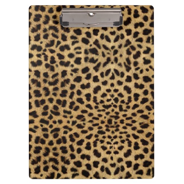 Cheetah Print Clipboard (Front)