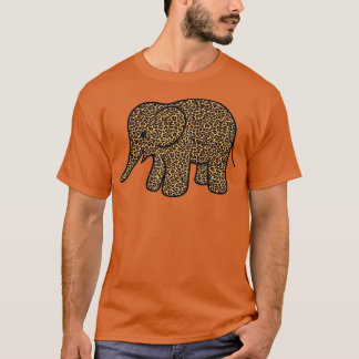 CHEETAH print elephant T-Shirt