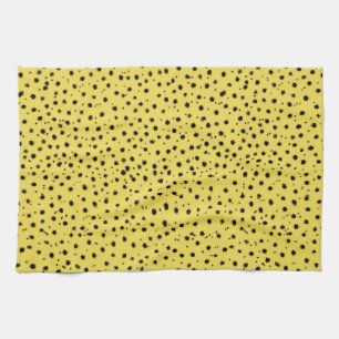 Cheetah Print in Natural Colour Tea Towel
