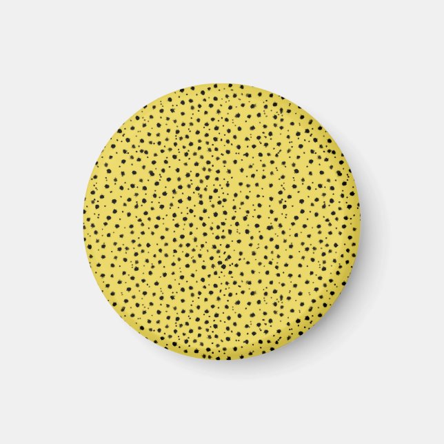 Cheetah Print in Natural colours  Magnet (Front)
