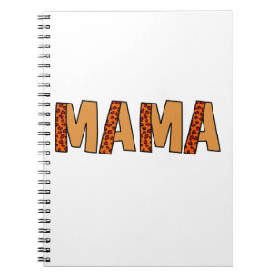 Cheetah Print Leopard Mum Notebook