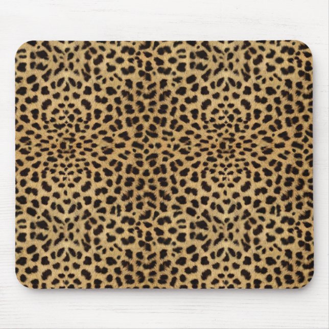 Cheetah Print Mouse Pad (Front)