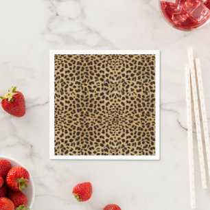 Cheetah Print Napkin