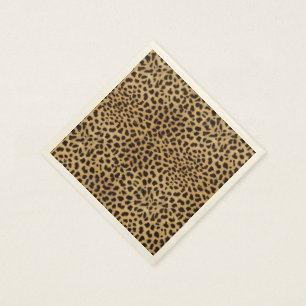 Cheetah Print Napkin
