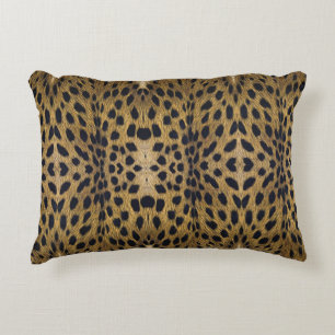 Cheetah Print Pattern Decorative Cushion