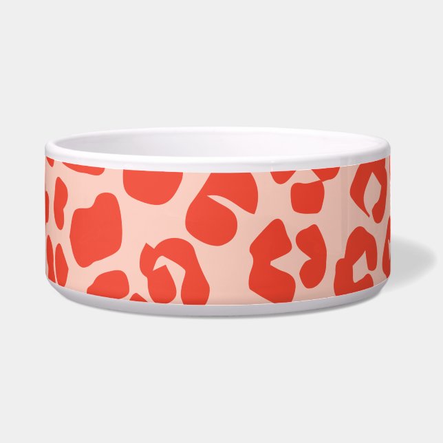 Cheetah Print Pattern Red (Front)
