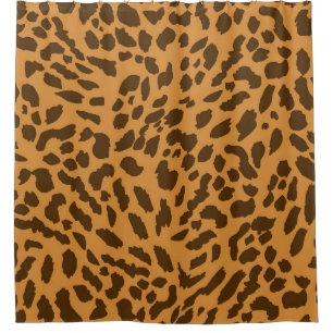 Cheetah Print Shower Curtain
