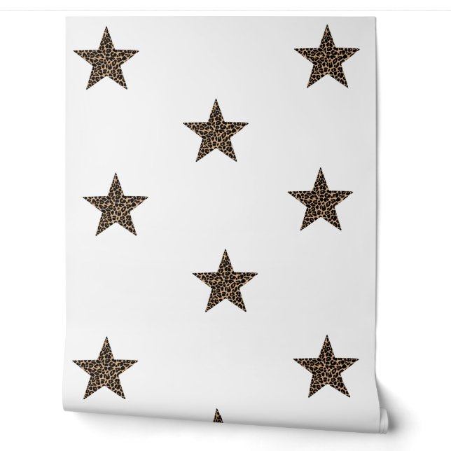 Cheetah print stars wallpaper (Unrolling)