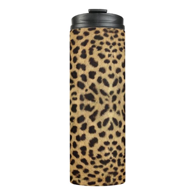 Cheetah Print Thermal Tumbler (Front)