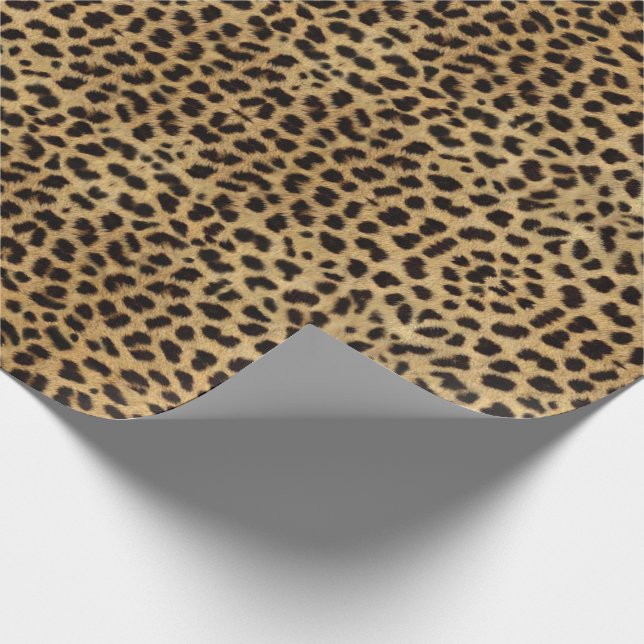 Cheetah Print Wrapping Paper (Corner)