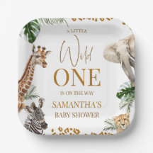 Cheetah Safari Wild One Baby Shower 
