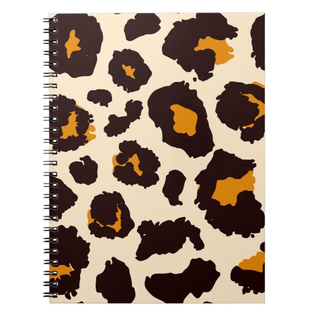 Cheetah Skin, Animal Print Texture. Notebook (Front)