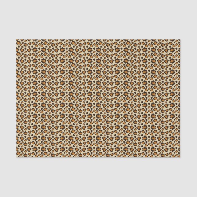 Cheetah skin pattern tissue paper (Front)