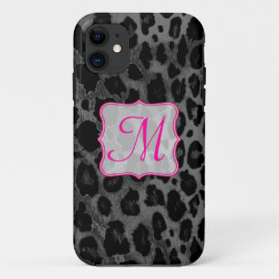 Cheetah Spot Animal Print Monogram IPHONE 5 Case