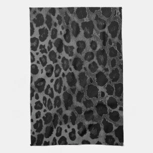 Cheetah Spot Animal Print Wild Kitchen Dish Towel