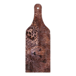 Cheetah Stare Cutting Board