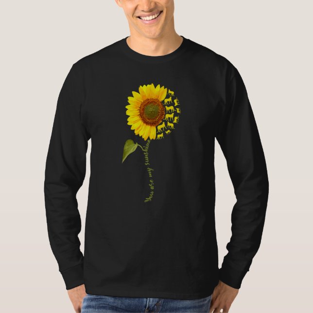 Cheetah Sunflower T-Shirt (Front)
