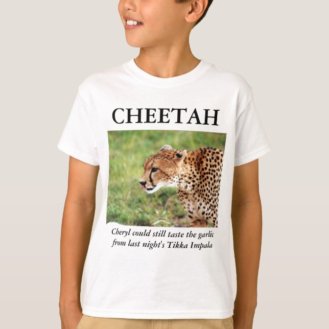 Cheetah T-shirt (Front)