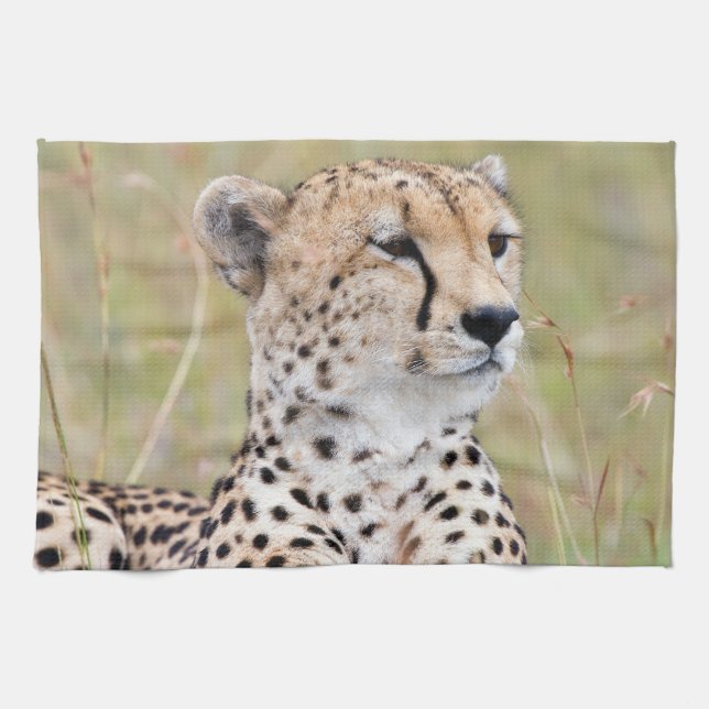 Cheetah Tea Towel (Horizontal)