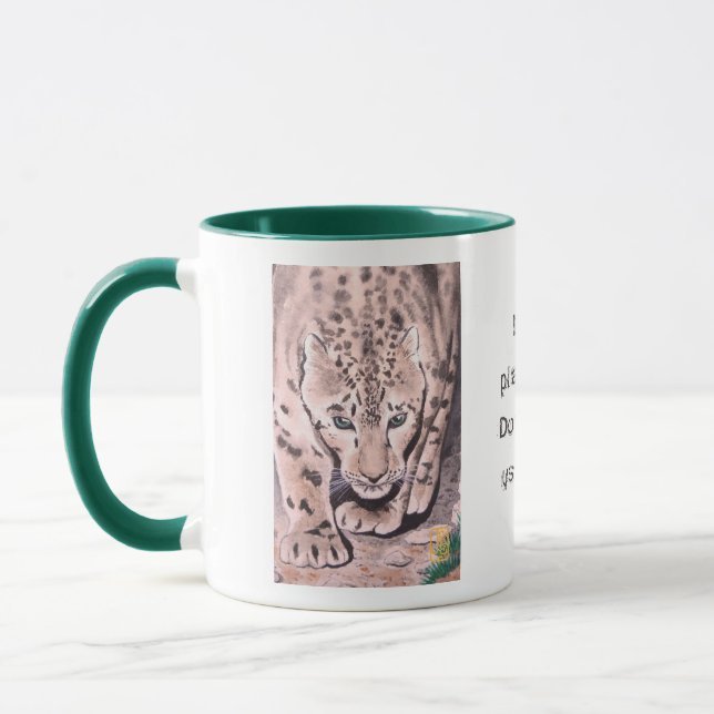 Cheetah “This is my planet, too" Mug (Left)