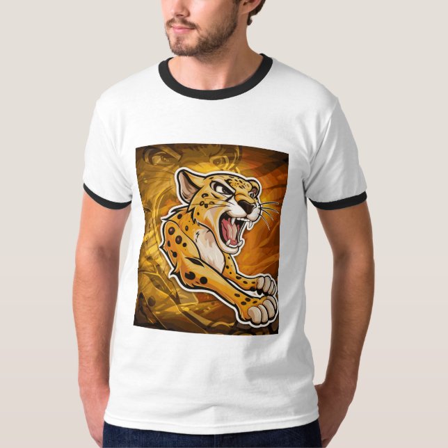Cheetah Vibes Only T-Shirt (Front)