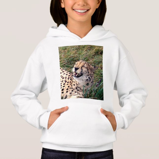Cheetah With The Biggest Smile On Her Face, Sweats (Front)