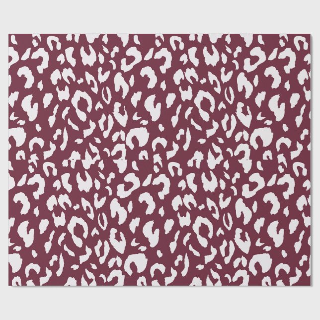 Cheetah wrapping paper  (Flat)