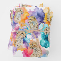 Cheetah Wrapping Paper