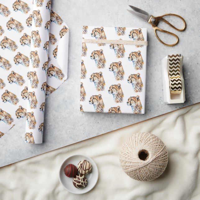 Cheetah Wrapping Paper (Crafts)