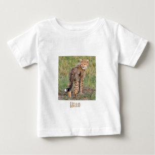 CheetahCubLookingAtYou.png Baby T-Shirt